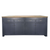 Hutton Sideboard |  4 drawers, 4 Doors |  Grey base, Solid  Havea Top