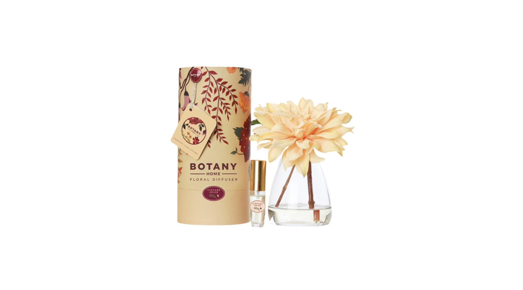 Cream Dahlia & Vintage Spice Fragrance Gift Set