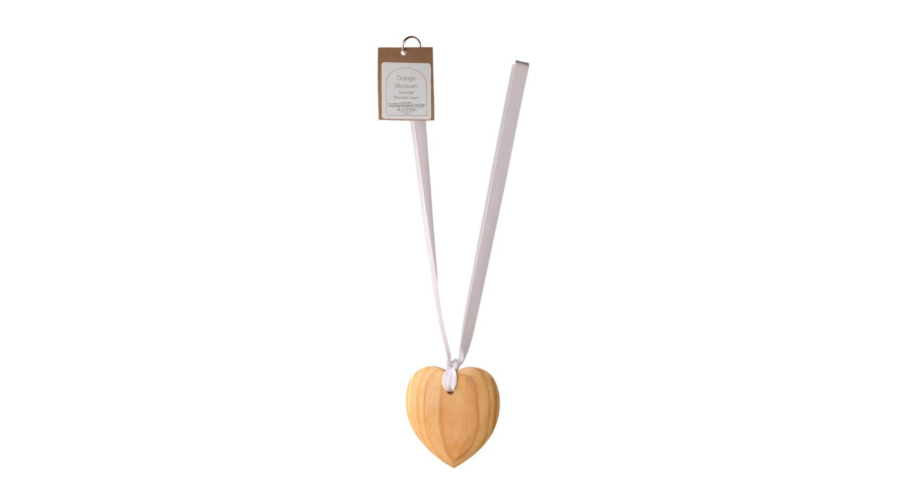 Scented Wooden Heart On Ribbon