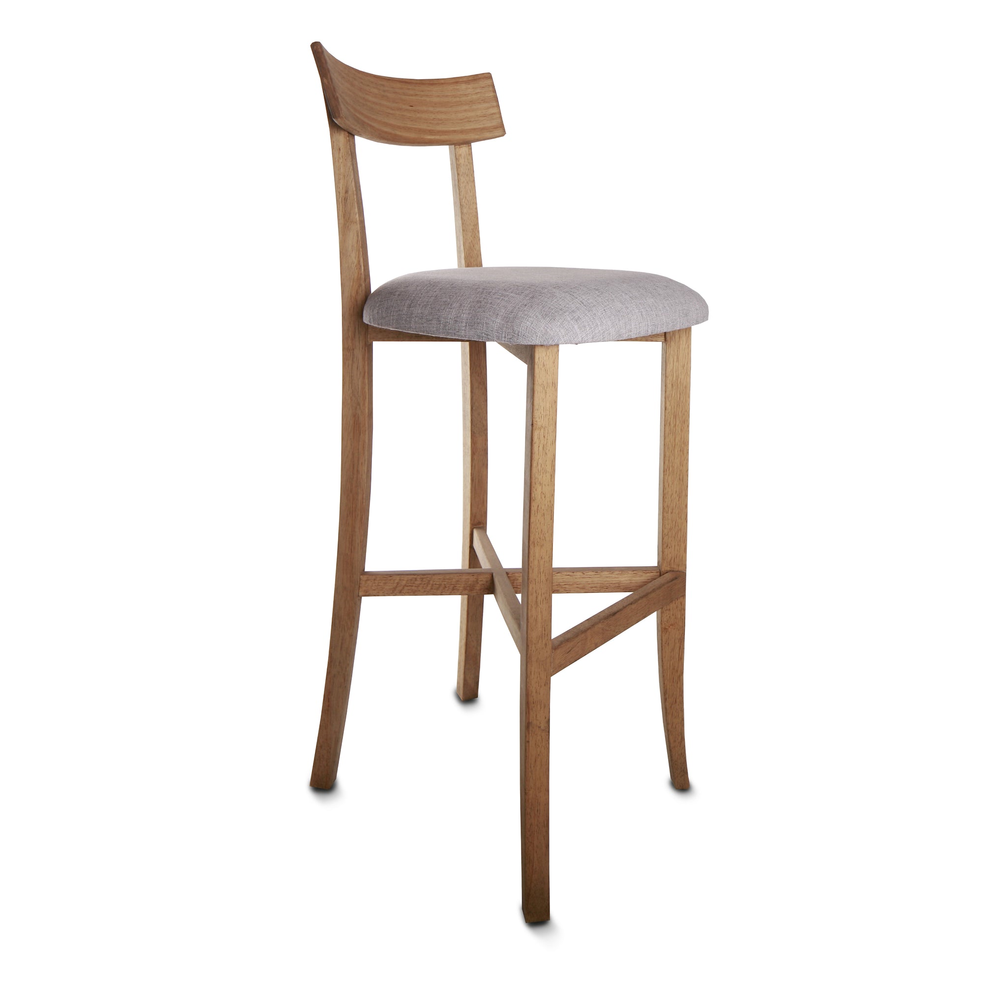 Lilly Kitchen Stool Fully Upholstered | 65cm