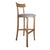 Lilly Kitchen Stool Fully Upholstered | 65cm