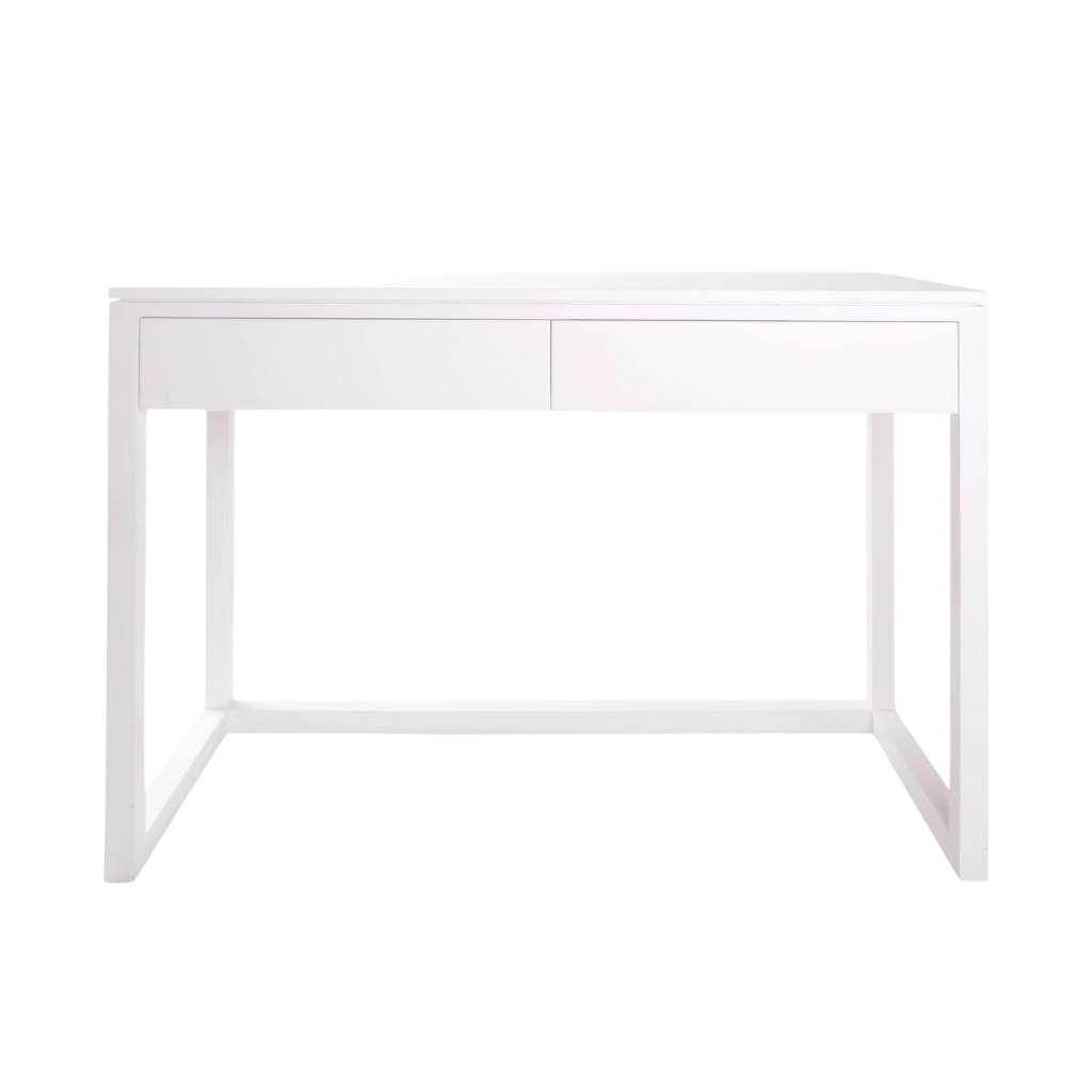 Scandi Server - 2 drawer, white base